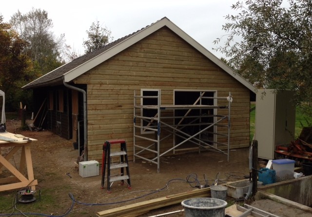 Verbouwing ruimte paardenstal atelier Hendriksen Bouw