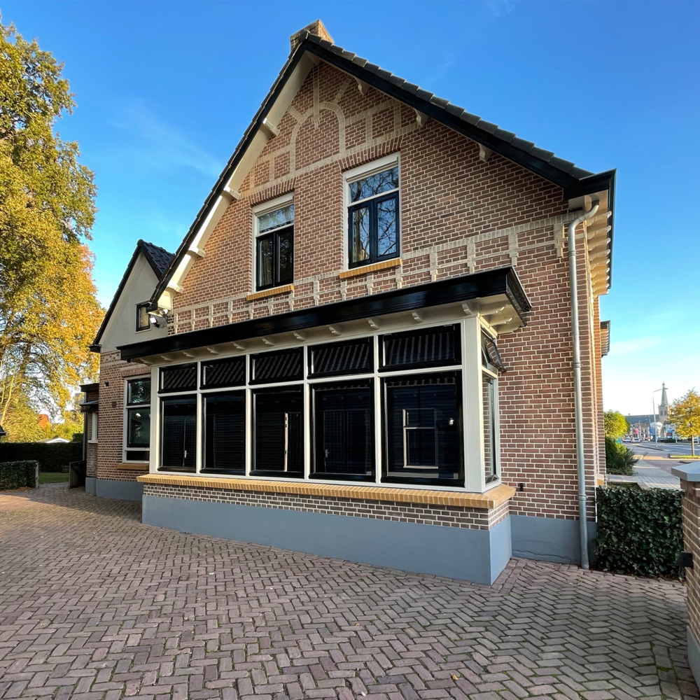 Gevel renovatie & erker woning 1908